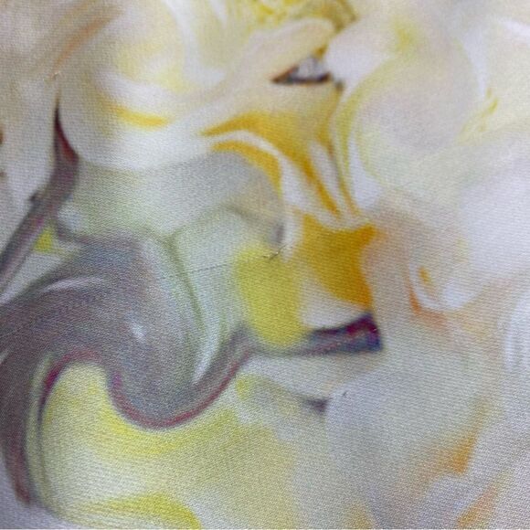 Mignon Duo Floral Pollinated MIDI Skirt Size Medium - Picture 8 of 12